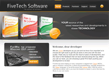 Tablet Screenshot of fivetechsoft.com